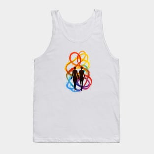 Silhouettes of Infinite Love Tank Top
